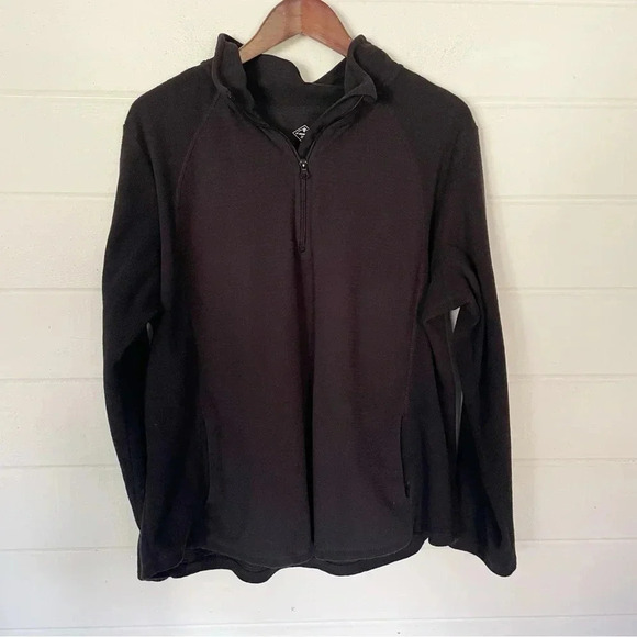 St. John's Bay Sweaters - St. John's Bay Polar Fleece Womens
Long Sleeve Quarter-Zip Pullover Size XXL
